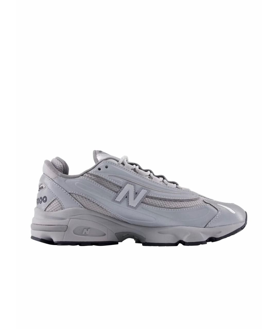 NEW BALANCE Серые низкие кроссовки / кеды, фото 1