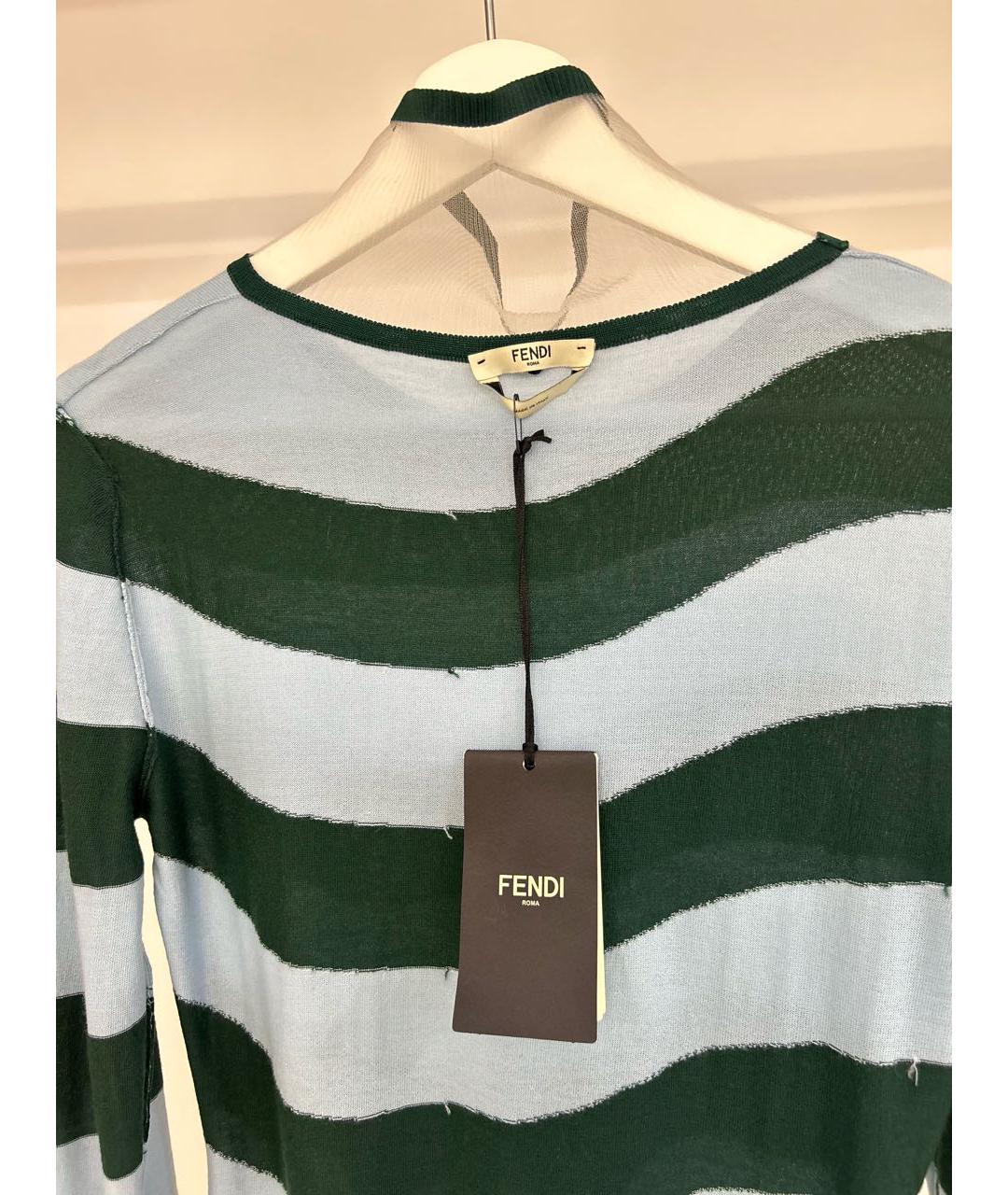 FENDI Мульти кашемировая водолазка, фото 3