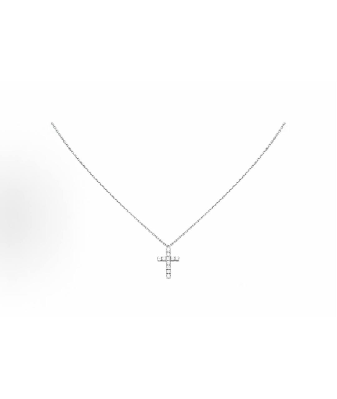 CARTIER Серебряное колье из белого золота, фото 3
