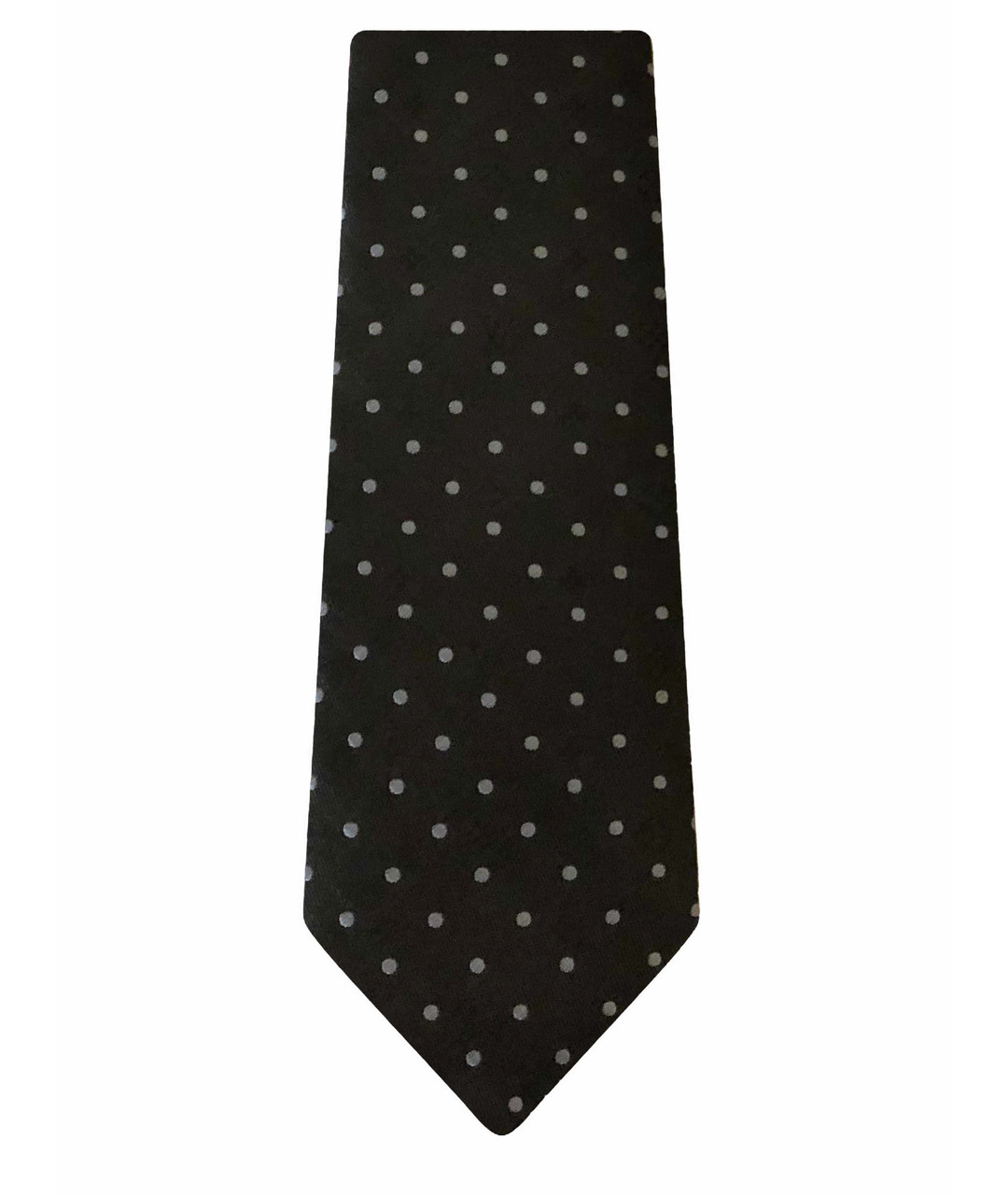 LOUIS VUITTON PRE-OWNED Темно-синий шелковый галстук, фото 1