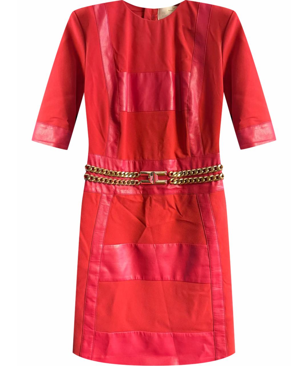 ELISABETTA FRANCHI Красное платье, фото 1