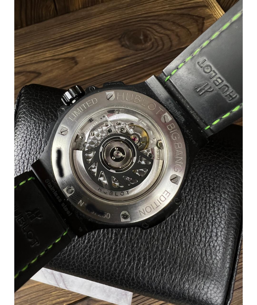 HUBLOT Черные часы, фото 6