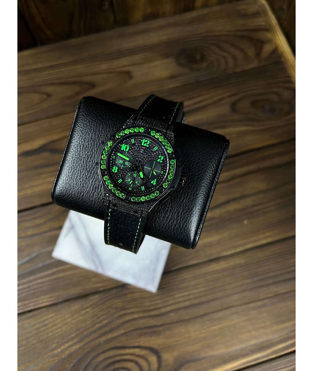 HUBLOT Черные часы, фото 2