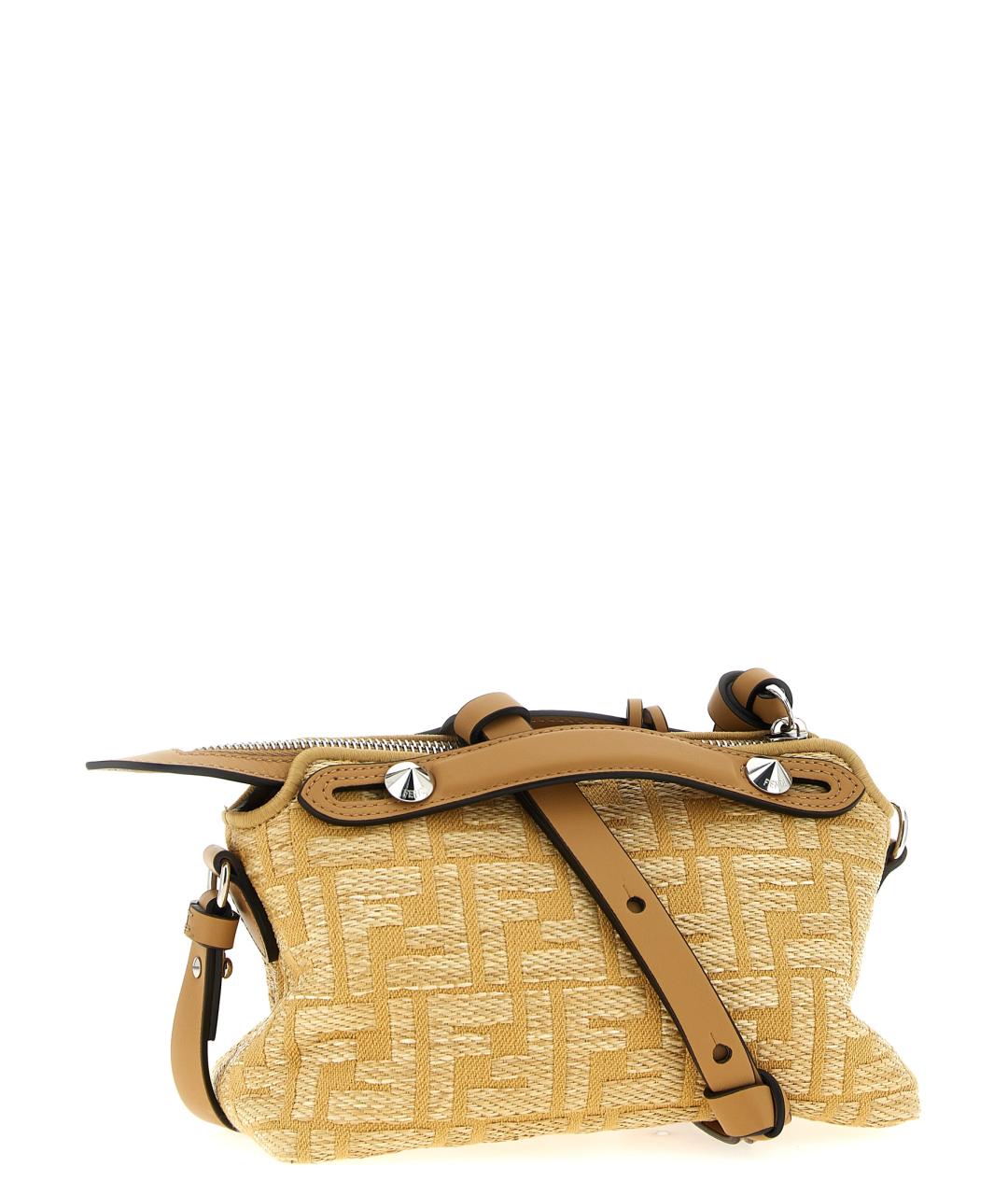 FENDI Бежевая сумка через плечо, фото 2