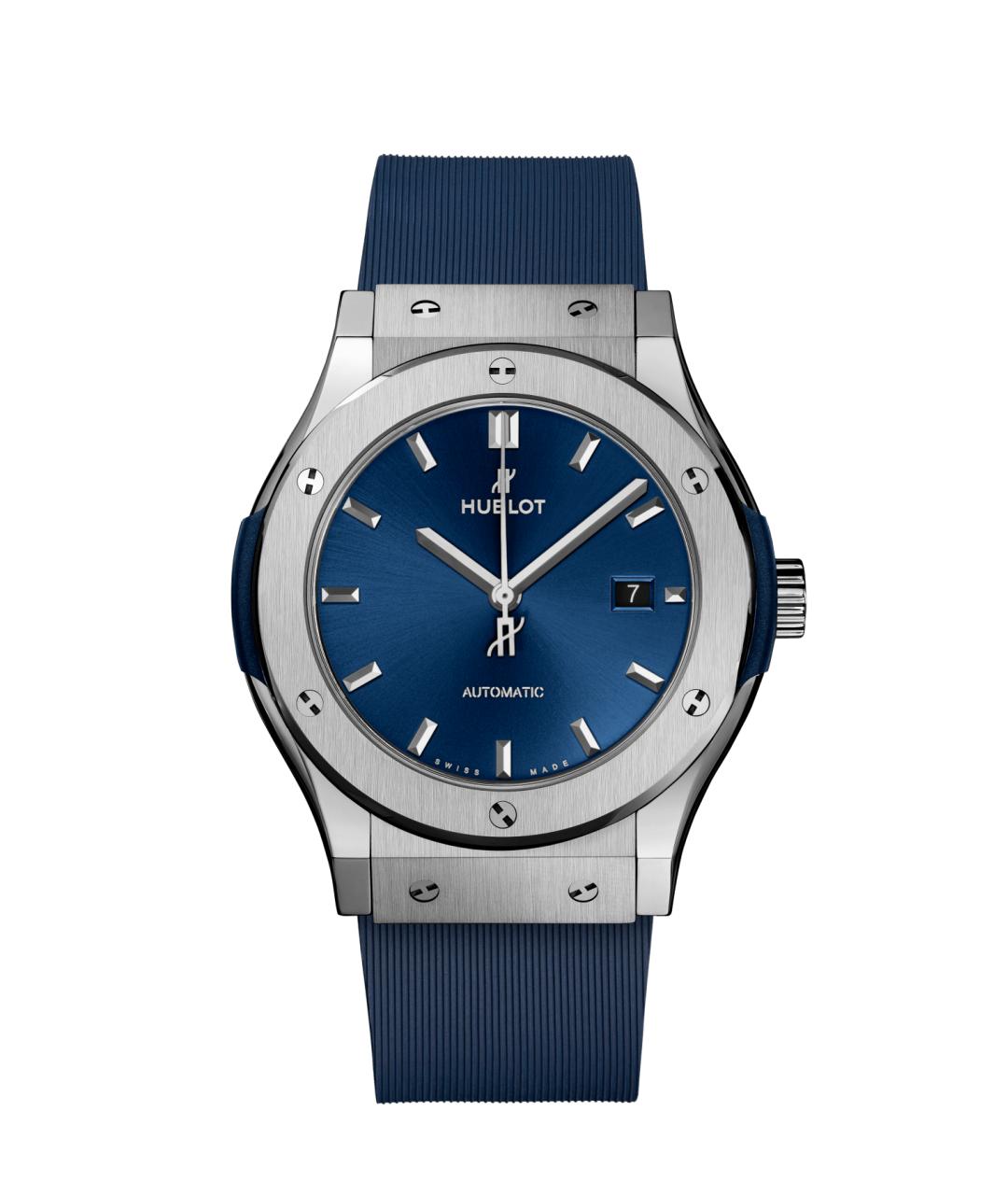 HUBLOT Темно-синие часы, фото 1