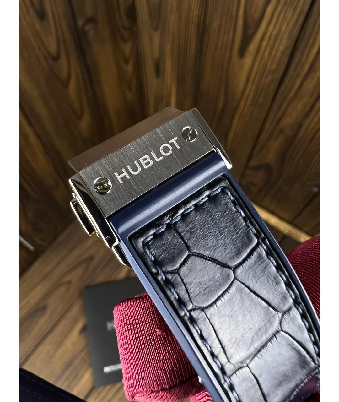 HUBLOT Темно-синие часы, фото 9