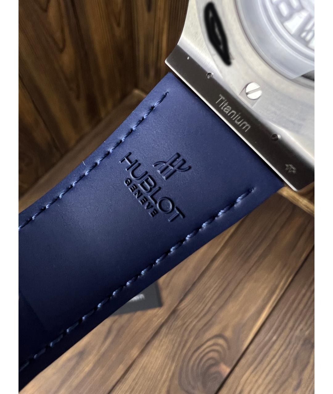 HUBLOT Темно-синие часы, фото 7