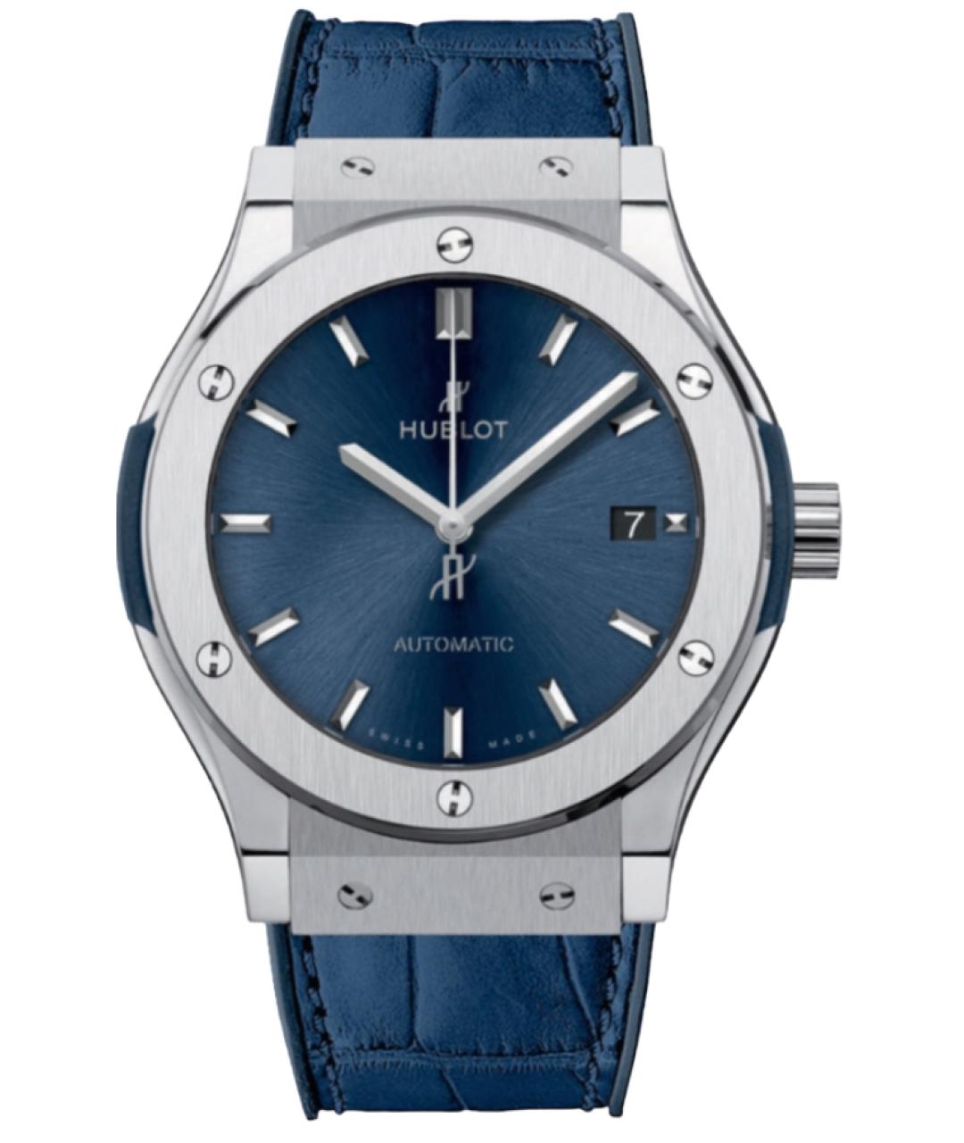 HUBLOT Темно-синие часы, фото 10
