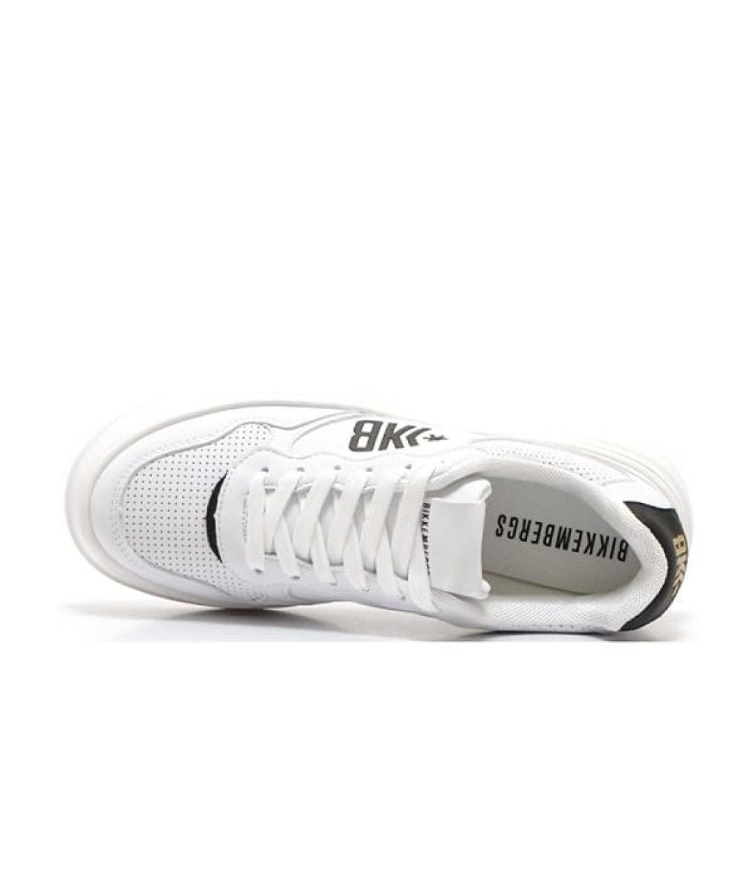 BIKKEMBERGS Белые кроссовки из искусственной кожи, фото 4