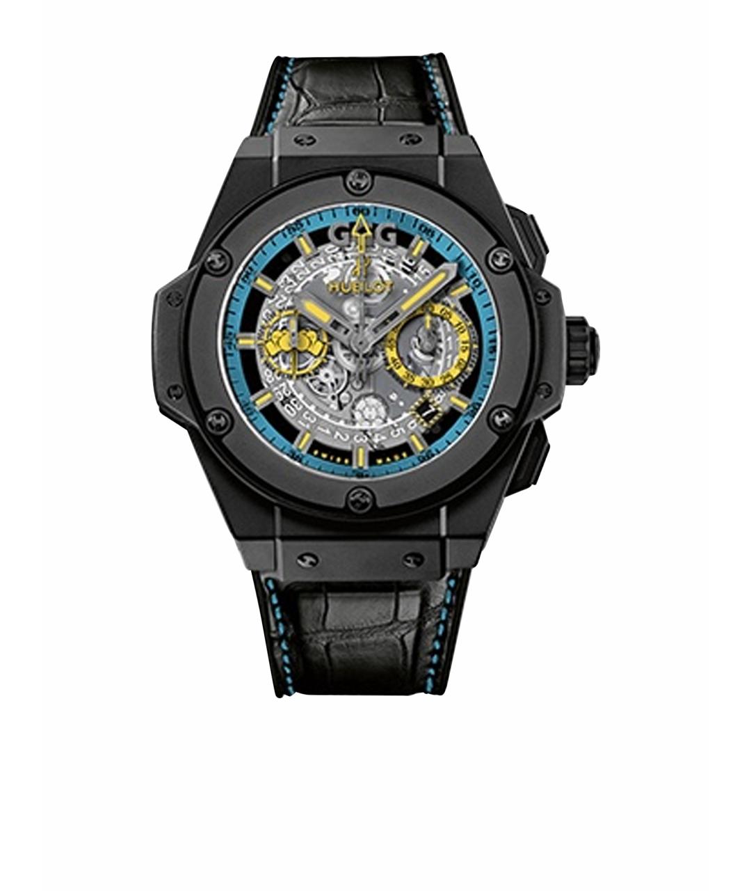 HUBLOT Черные керамические часы, фото 1