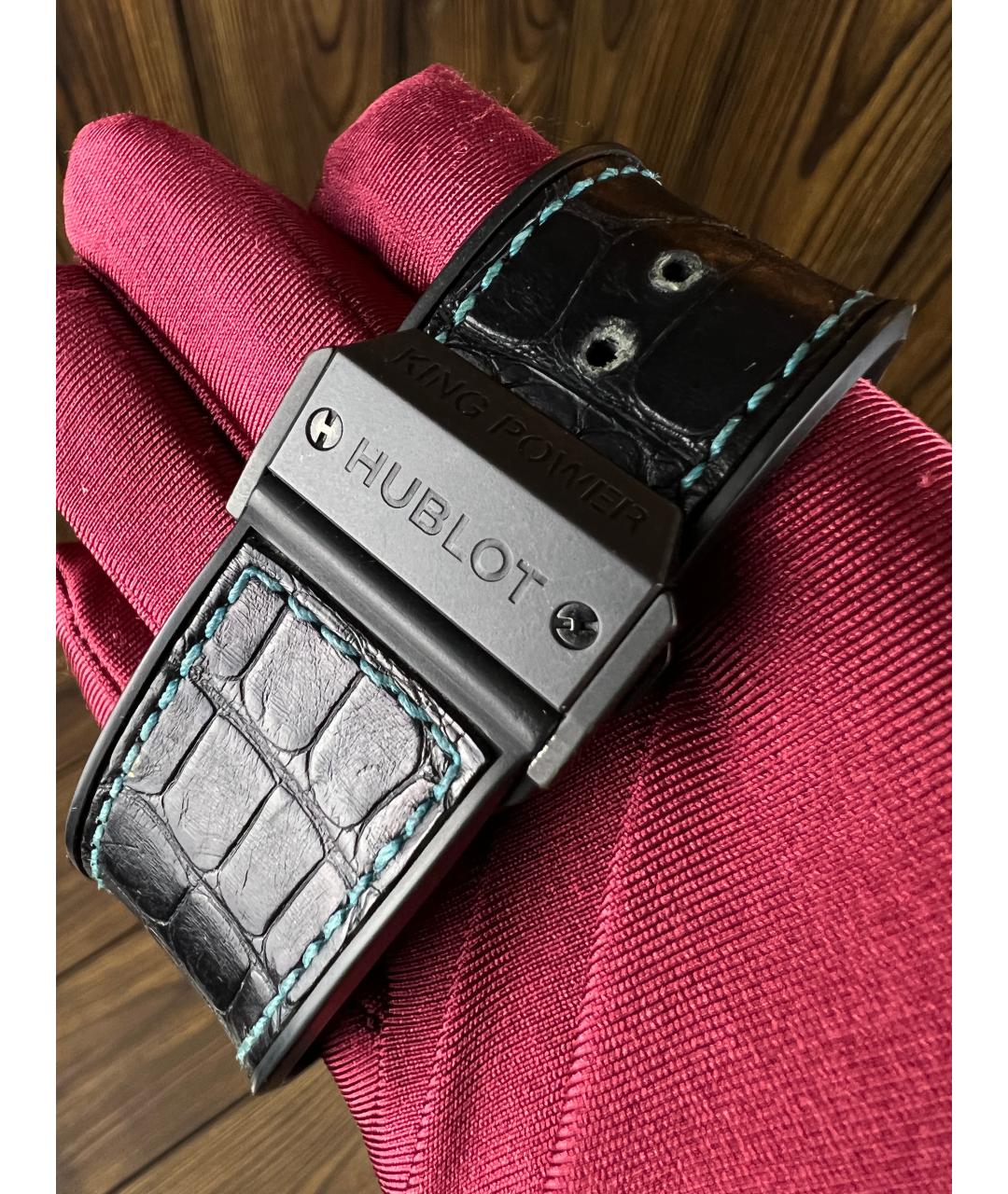 HUBLOT Черные керамические часы, фото 8