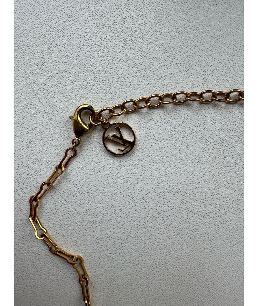 LOUIS VUITTON Золотой чокер, фото 4