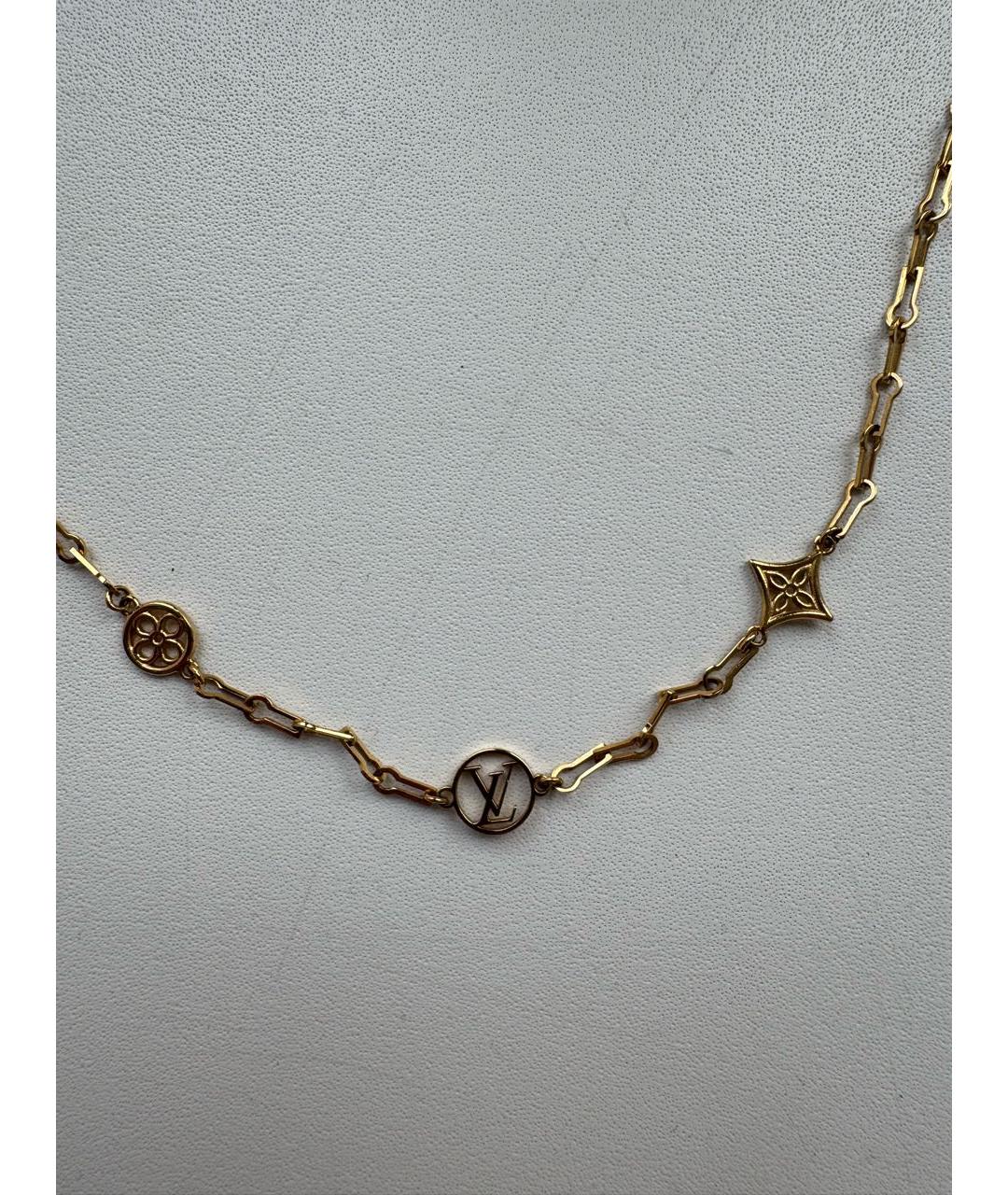 LOUIS VUITTON Золотой чокер, фото 3