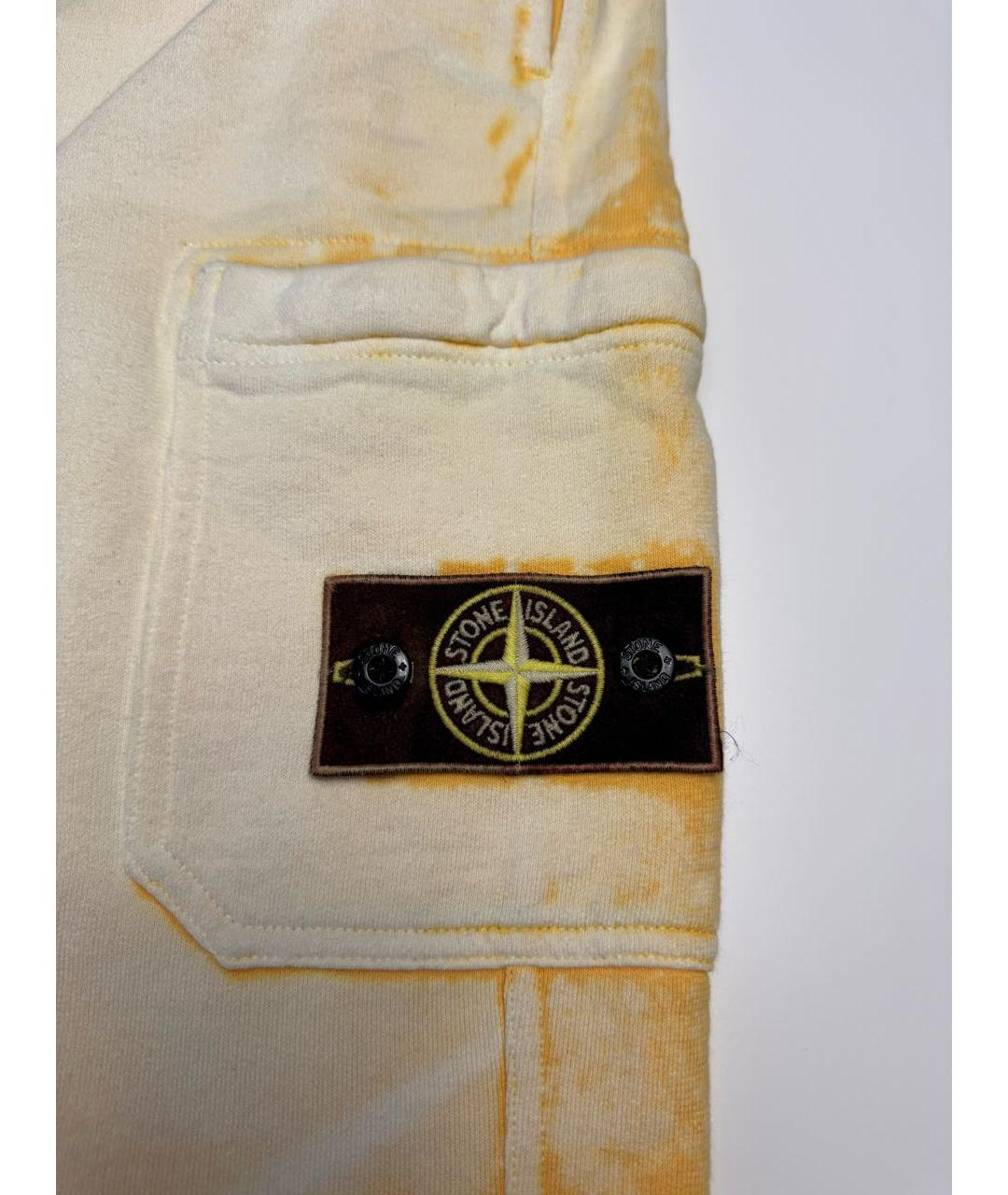 STONE ISLAND Хлопковые шорты, фото 3