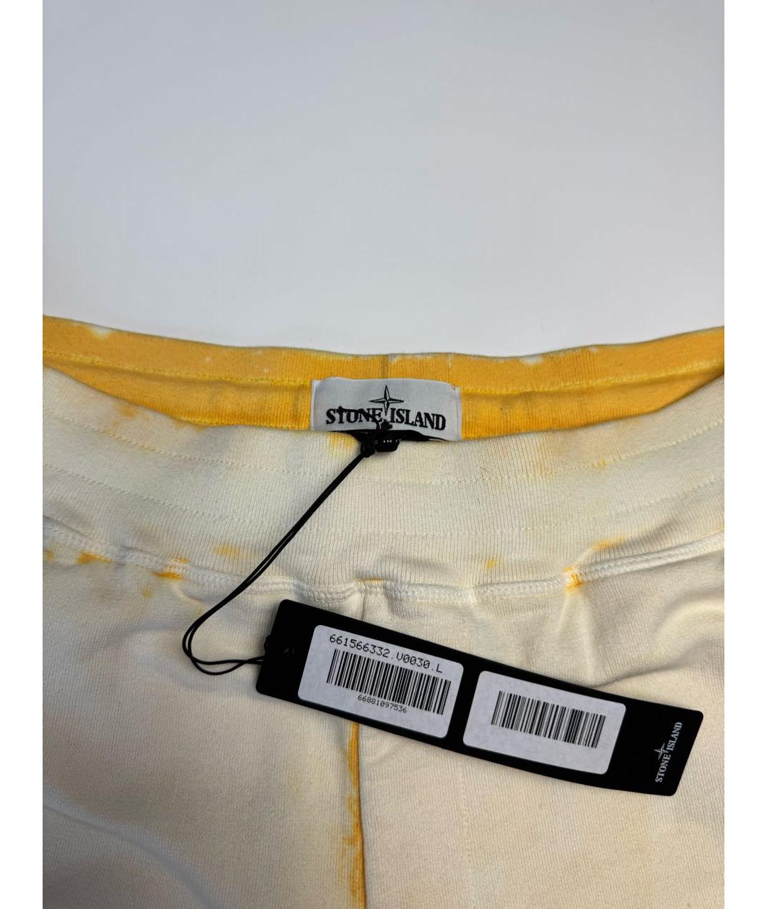 STONE ISLAND Хлопковые шорты, фото 4