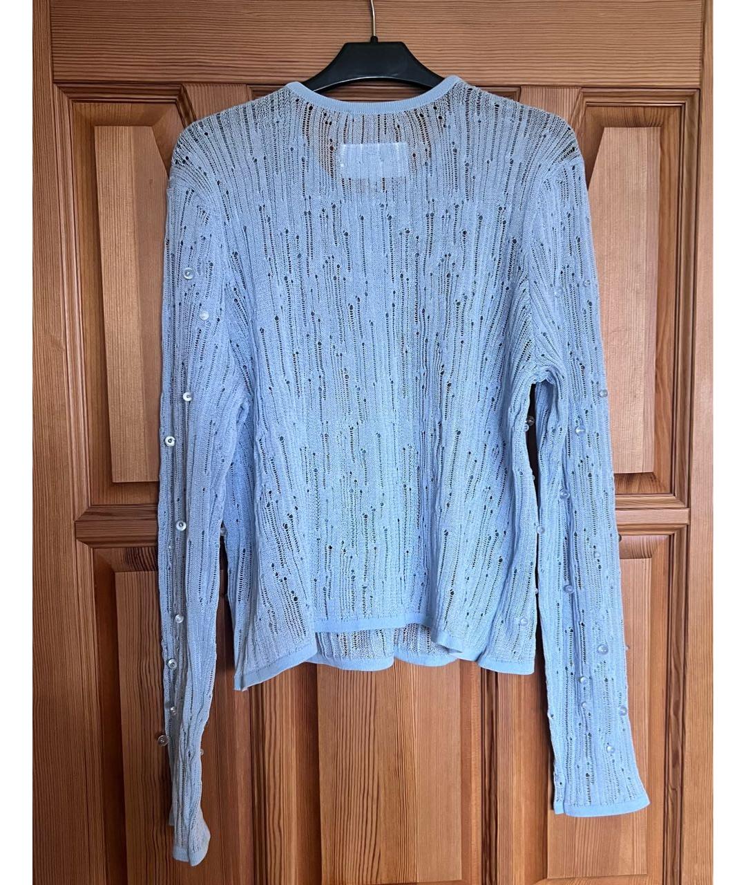 MM6 MAISON MARGIELA Голубой кардиган, фото 2