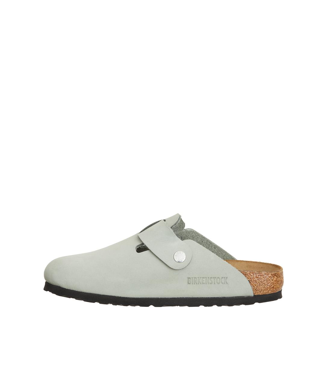 BIRKENSTOCK Зеленые кожаные сандалии, фото 3