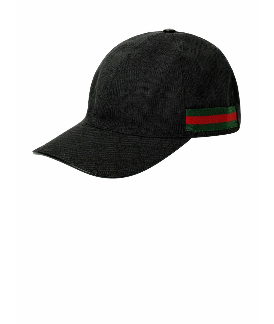 GUCCI Черная кепка, фото 1