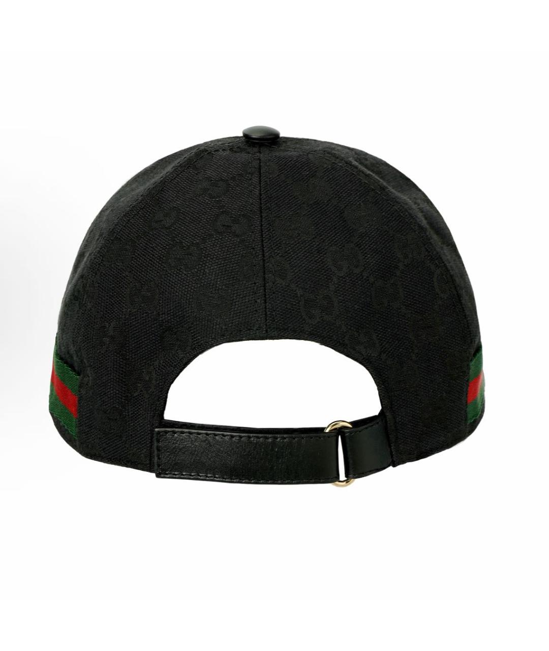 GUCCI Черная кепка, фото 4