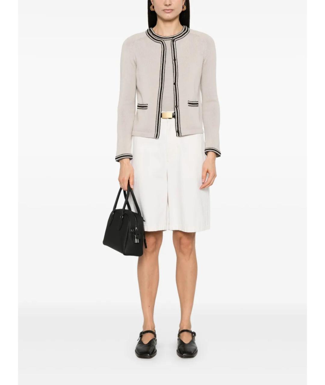 'S MAX MARA Бежевый кардиган, фото 3