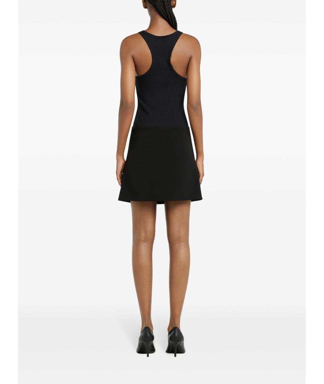 COURREGES Черная майка, фото 4