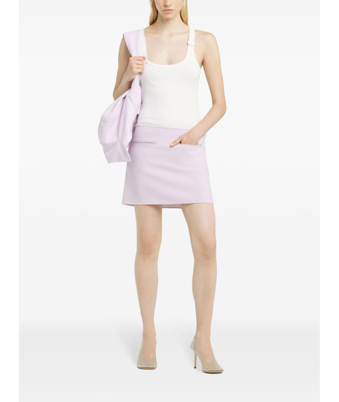 COURREGES Белая майка, фото 3