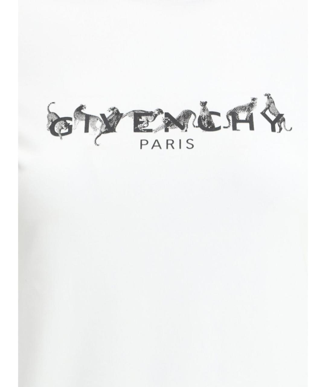 GIVENCHY Белая хлопковая футболка, фото 3