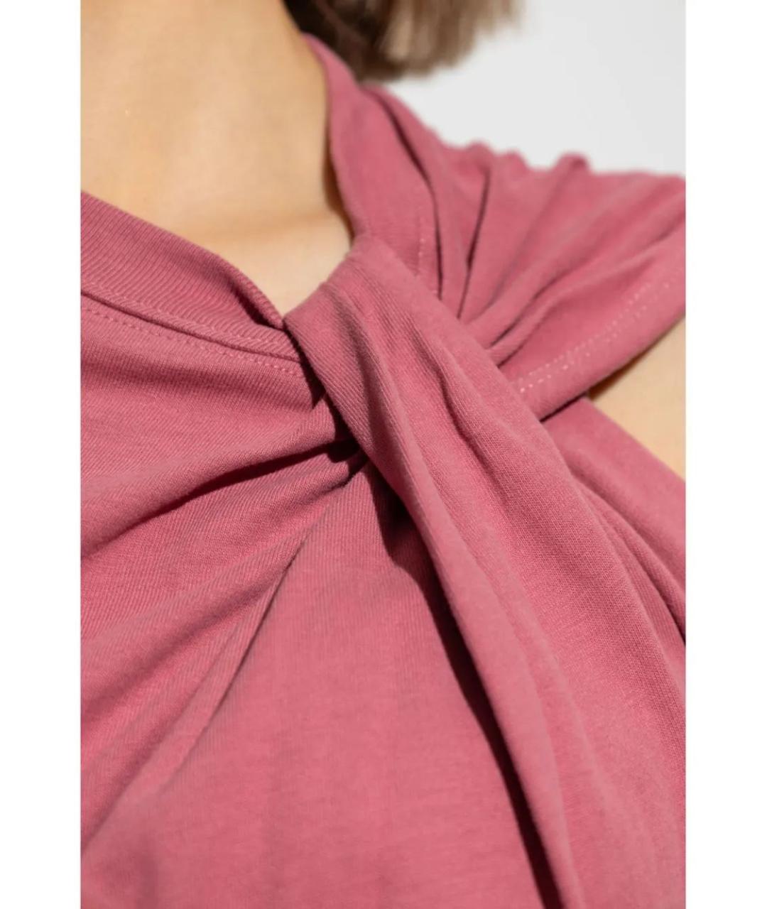 ISABEL MARANT Розовая майка, фото 5