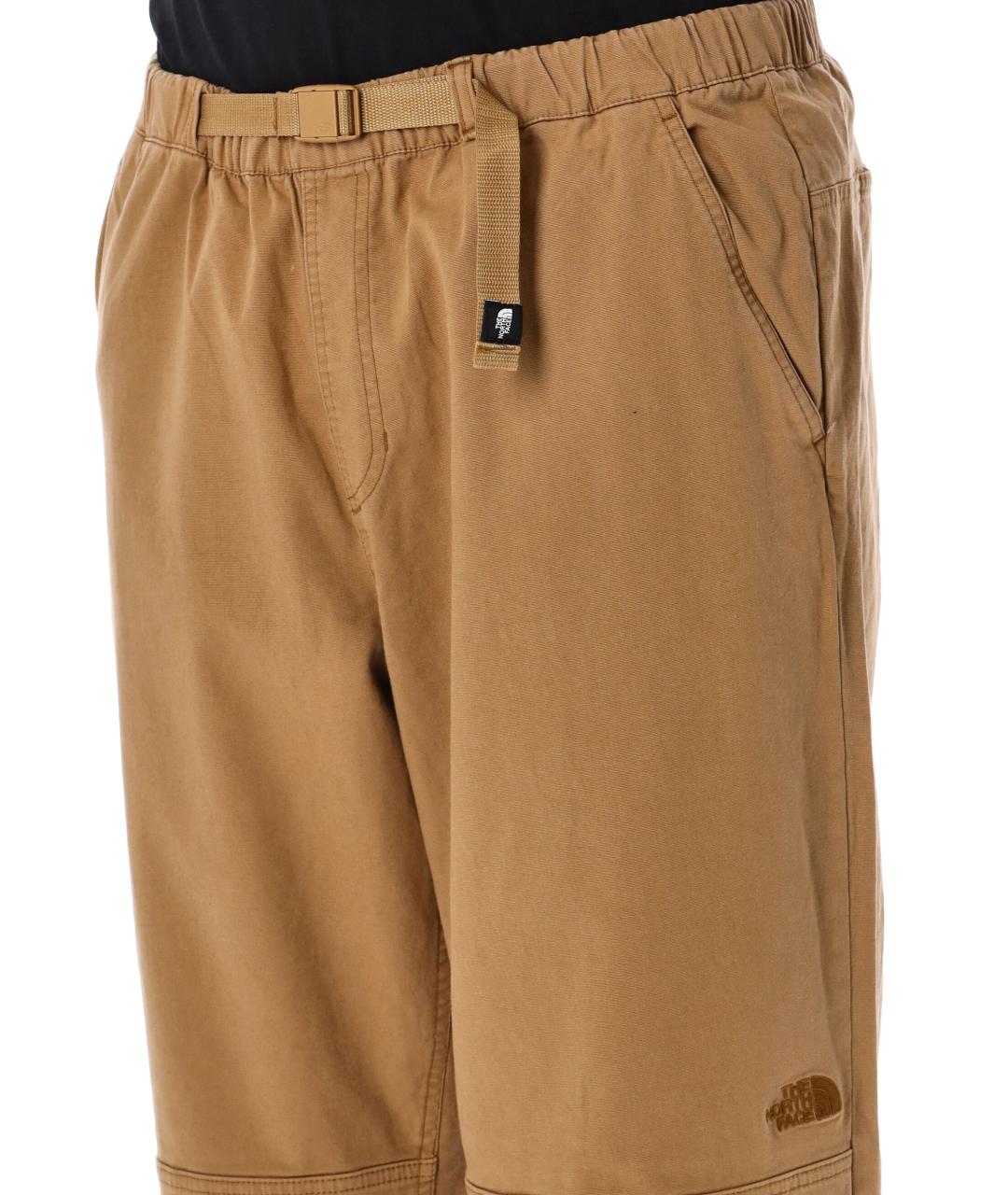 THE NORTH FACE Бежевые хлопковые повседневные брюки, фото 4