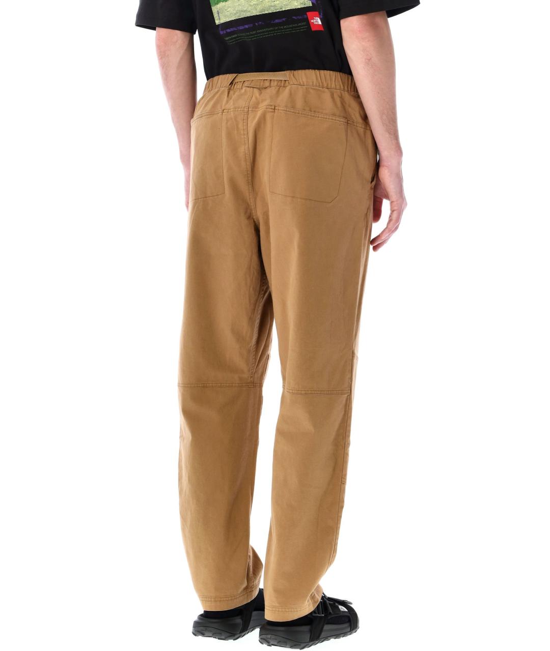THE NORTH FACE Бежевые хлопковые повседневные брюки, фото 3