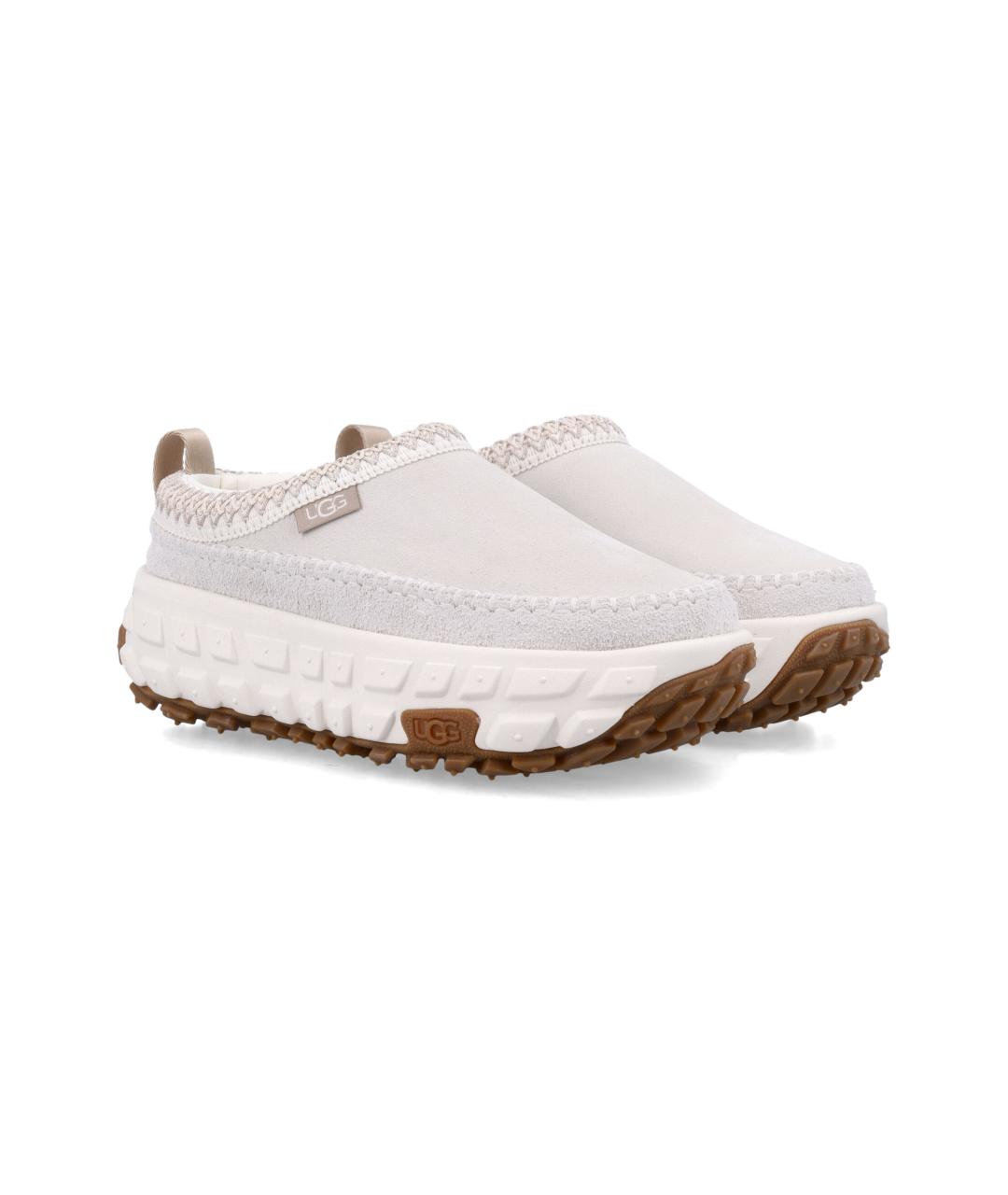 UGG AUSTRALIA Серые синтетические слипоны, фото 2