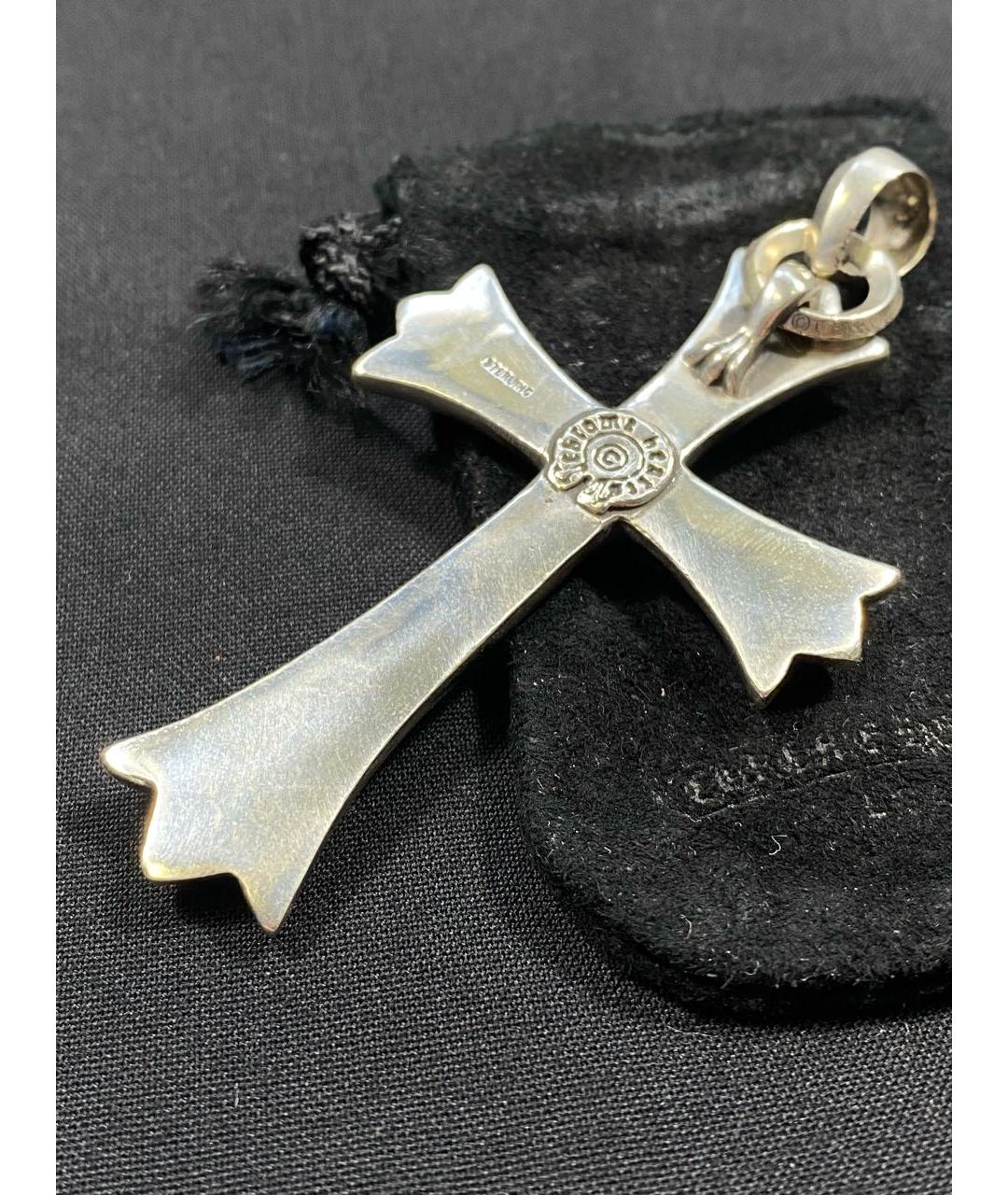 CHROME HEARTS Серебряная серебряная цепочка/подвеска, фото 3