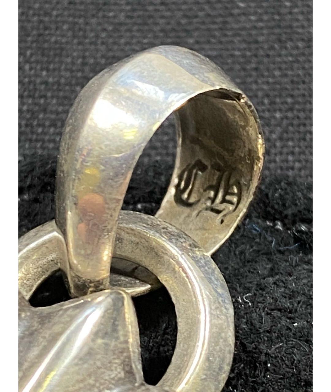 CHROME HEARTS Серебряная серебряная цепочка/подвеска, фото 5