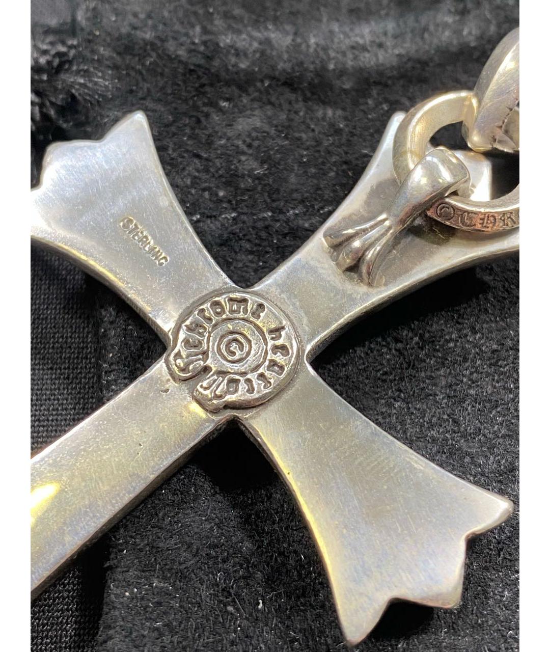 CHROME HEARTS Серебряная серебряная цепочка/подвеска, фото 4