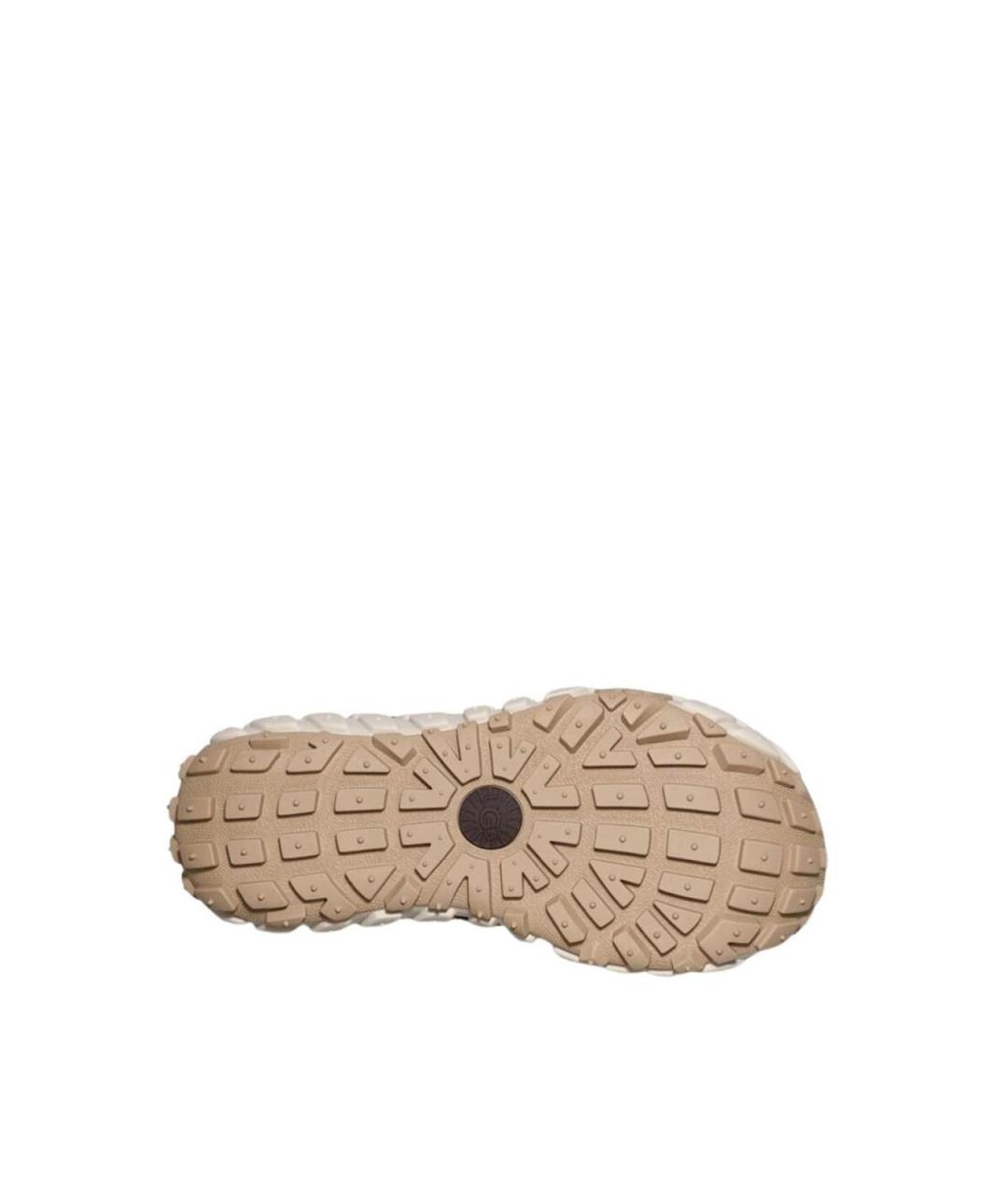 UGG AUSTRALIA Коричневые замшевые ботинки, фото 5