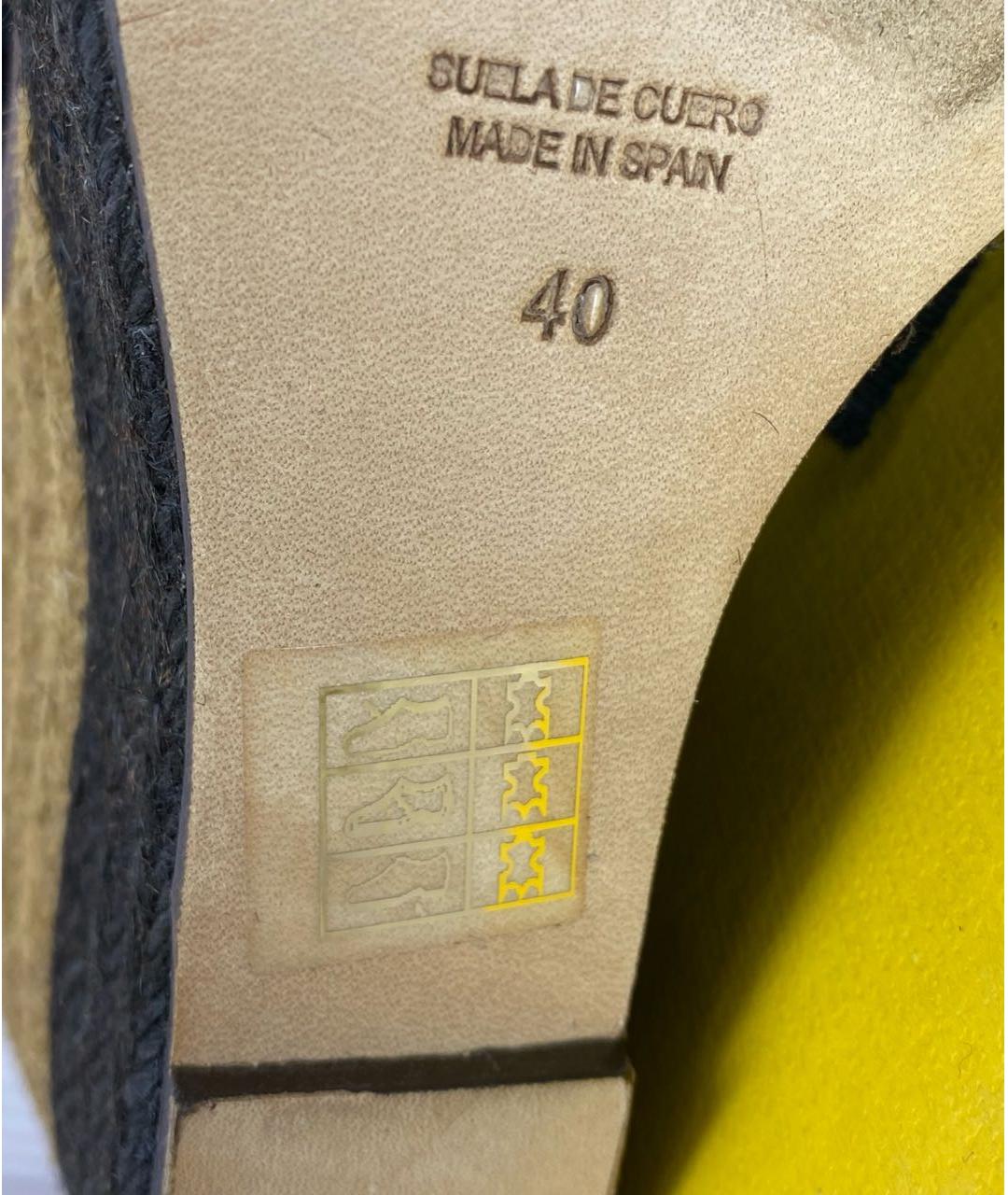 FENDI Кожаные босоножки, фото 6