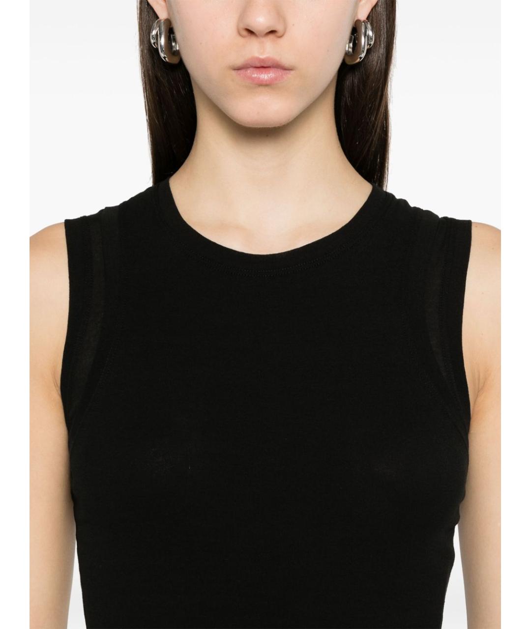 JIL SANDER Черное повседневное платье, фото 2