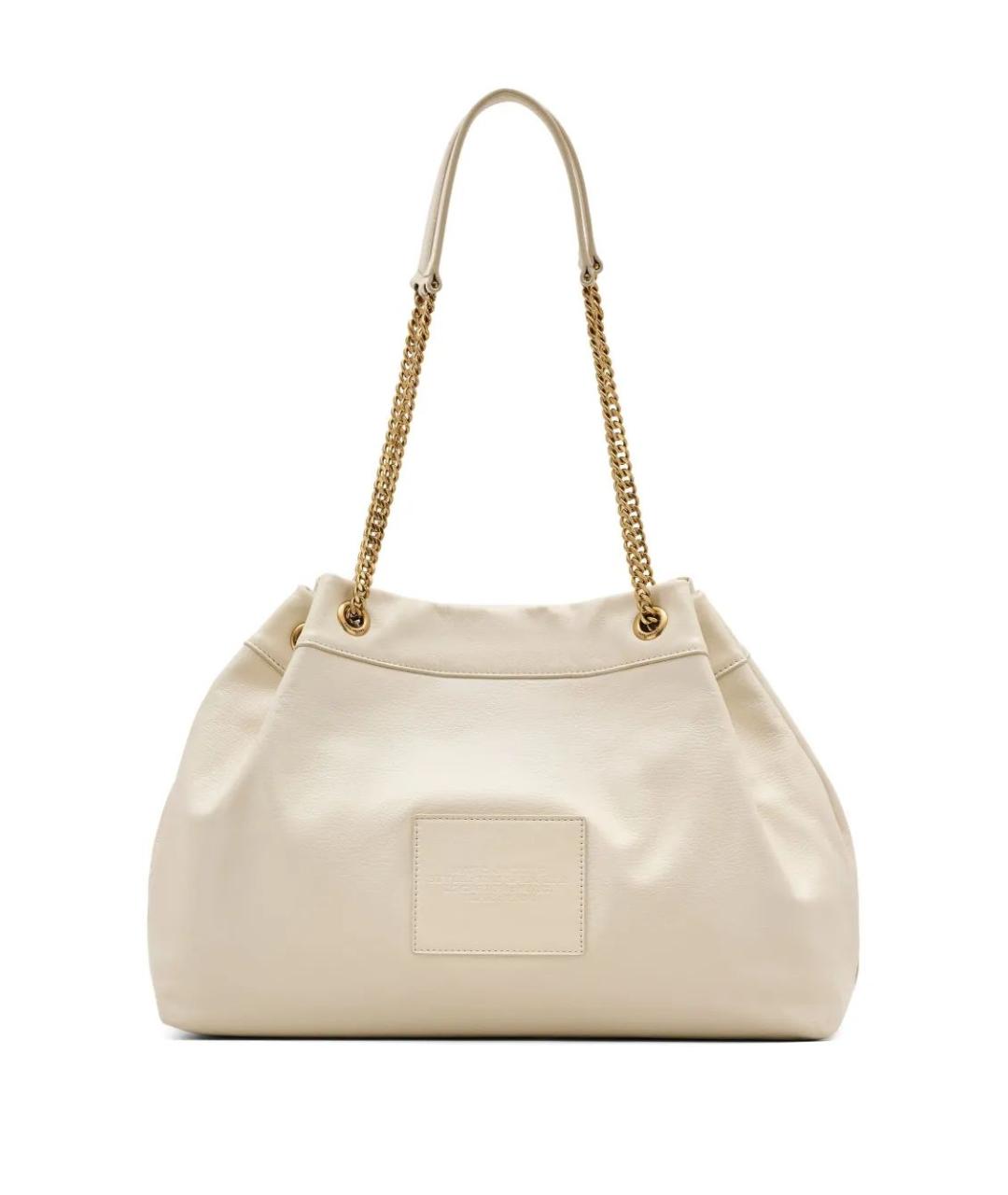 MARC JACOBS Бежевая кожаная сумка тоут, фото 3