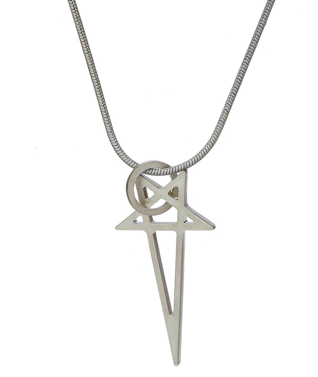 RICK OWENS Серебряная металлическая цепочка/подвеска, фото 2