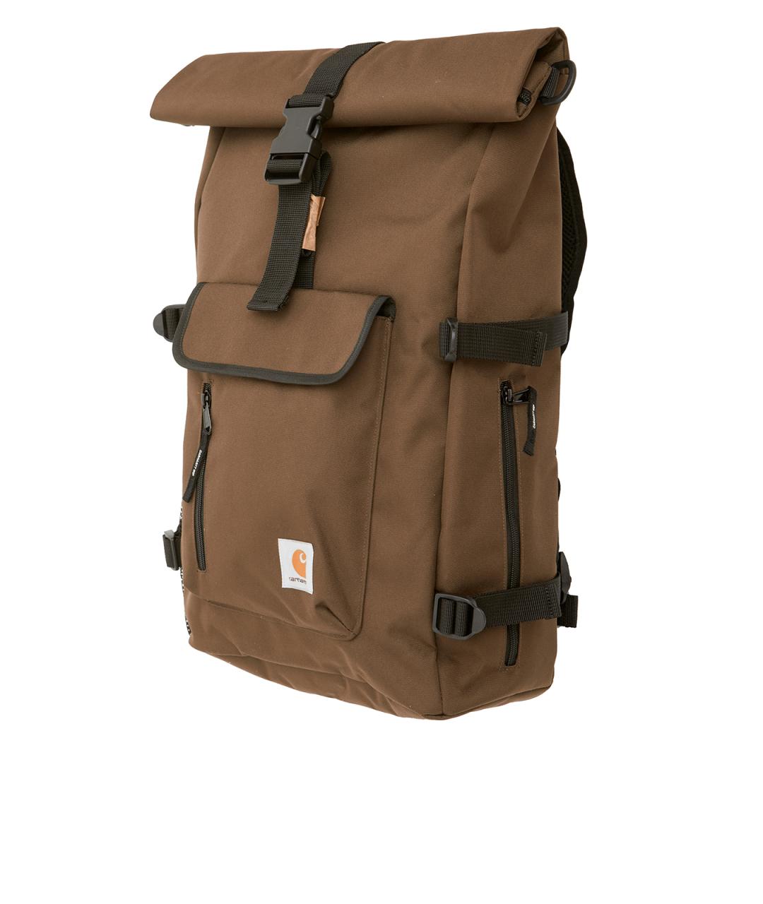 CARHARTT WIP Коричневый синтетический рюкзак, фото 2
