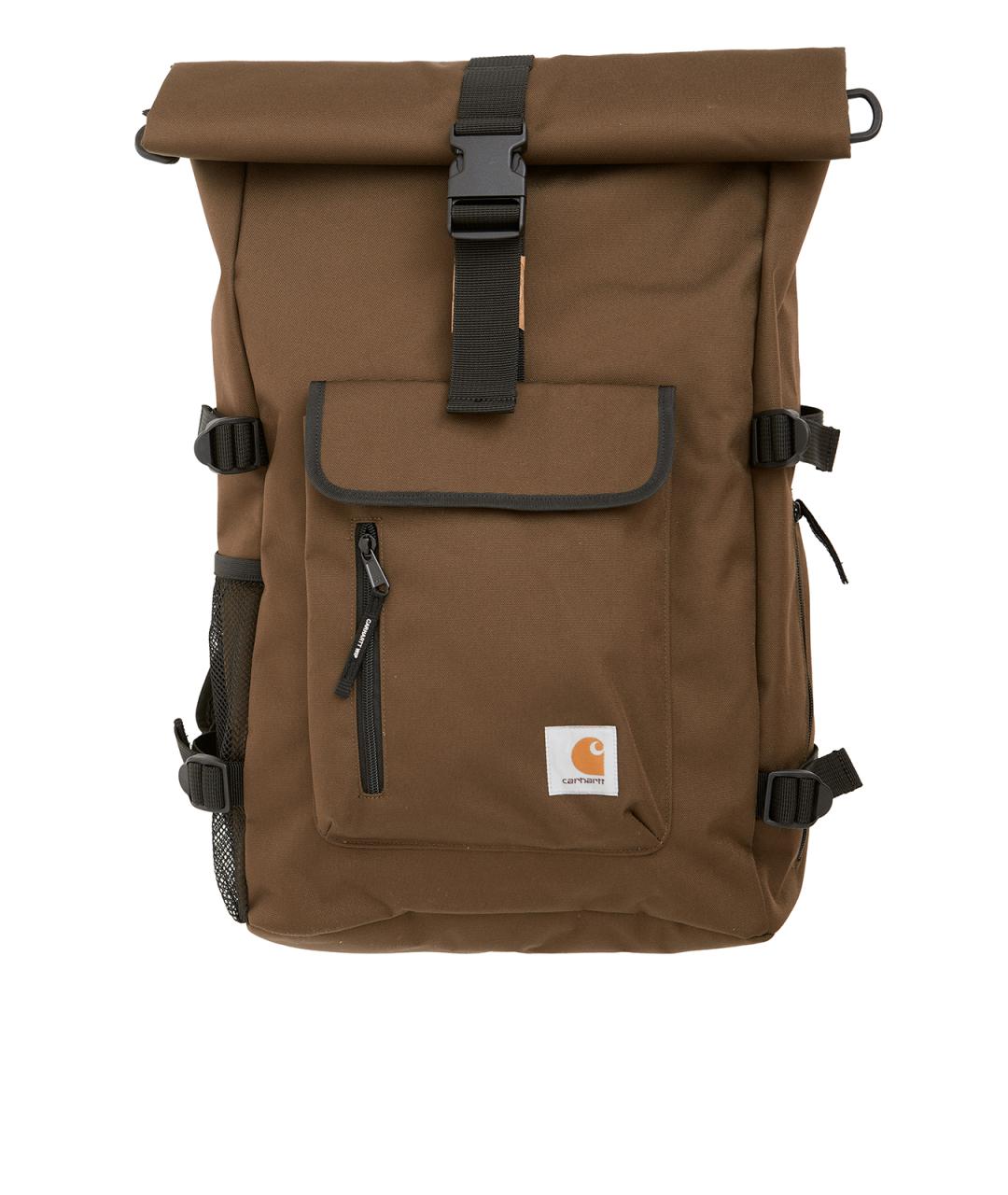 CARHARTT WIP Коричневый синтетический рюкзак, фото 1