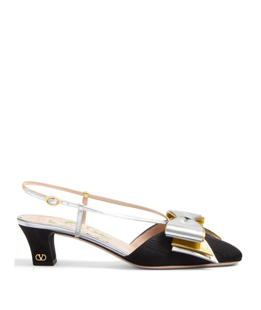 VALENTINO Мульти текстильные туфли, фото 6