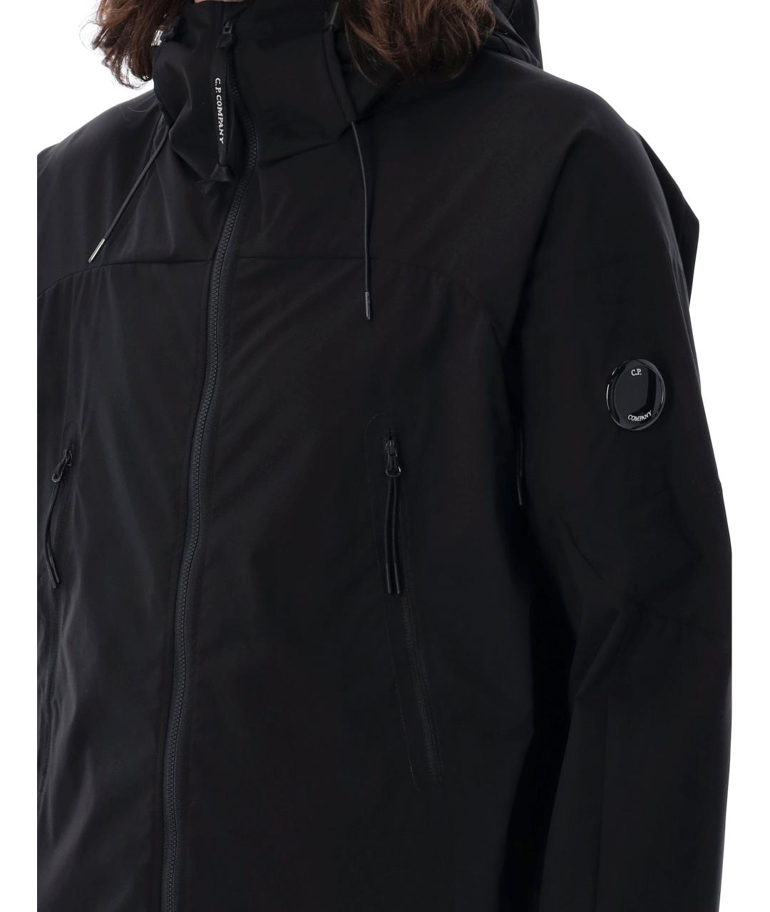 CP COMPANY Черная полиэстеровая куртка, фото 4