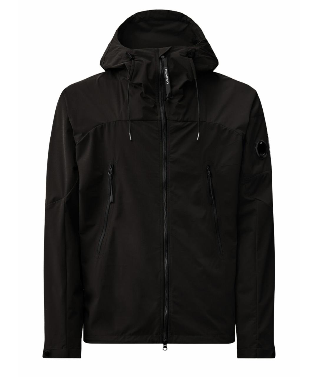 CP COMPANY Черная полиэстеровая куртка, фото 1