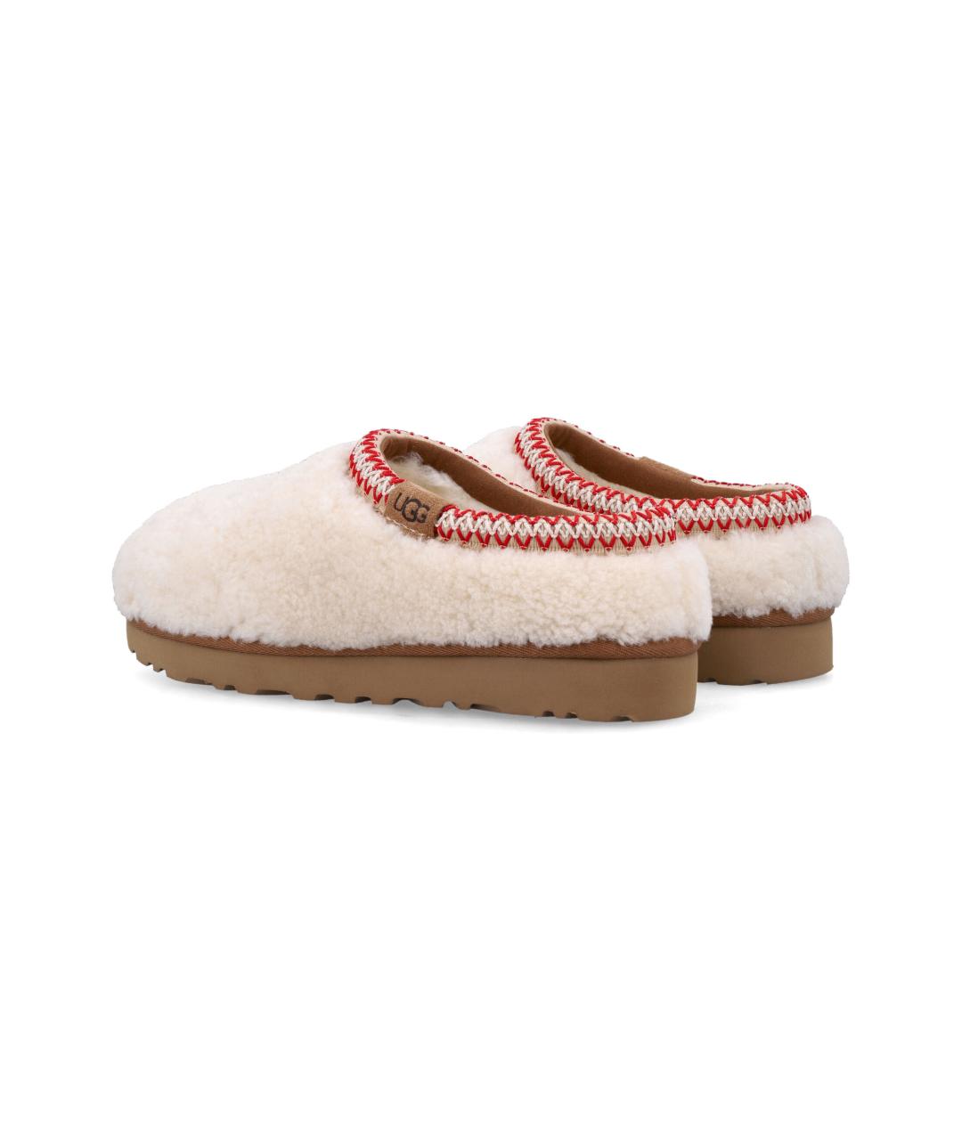 UGG AUSTRALIA Бежевые текстильные сабо, фото 4