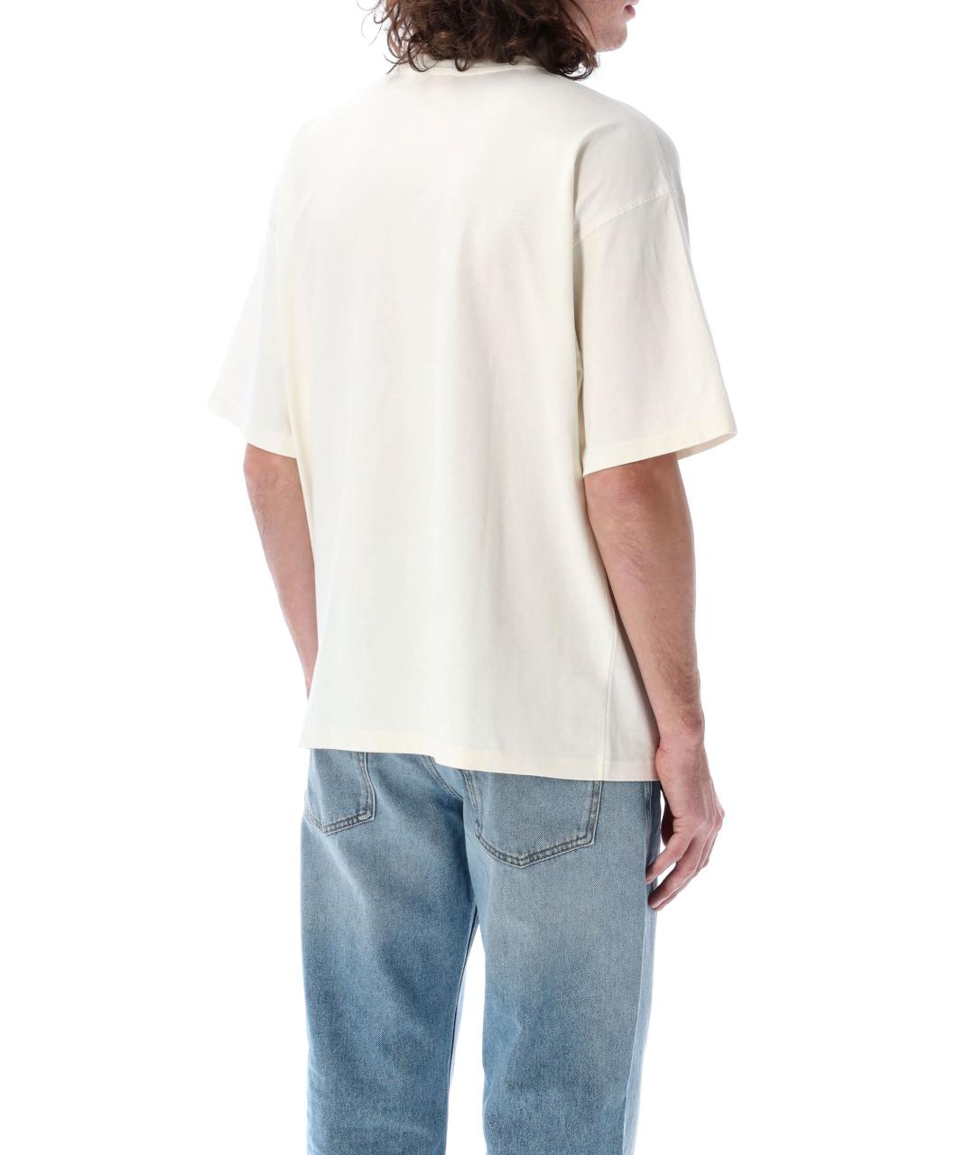 DIESEL Белая хлопковая футболка, фото 2