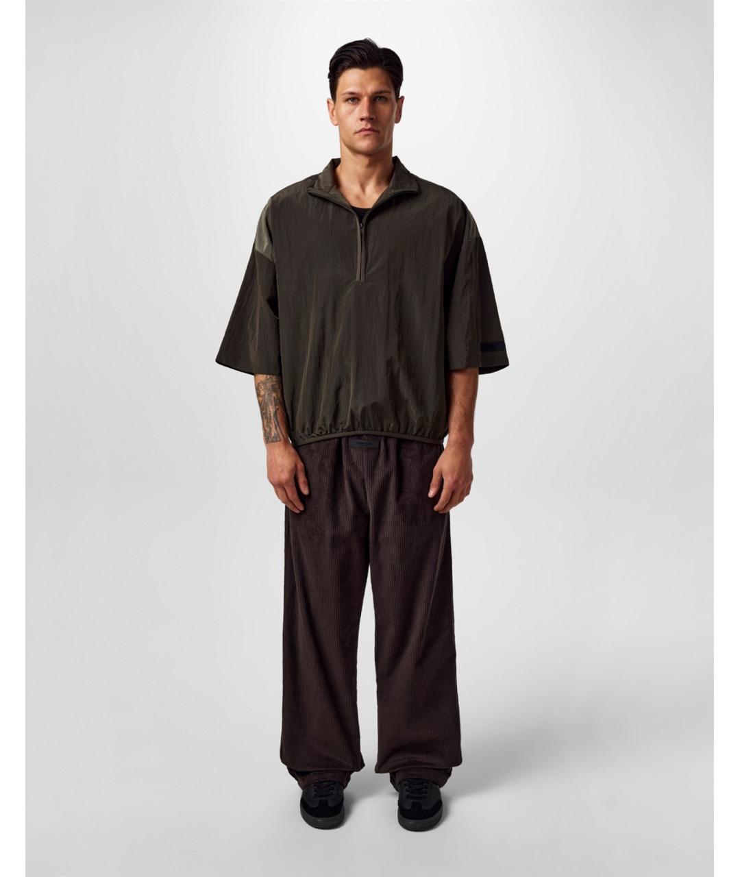 FEAR OF GOD Хаки синтетическая футболка, фото 5