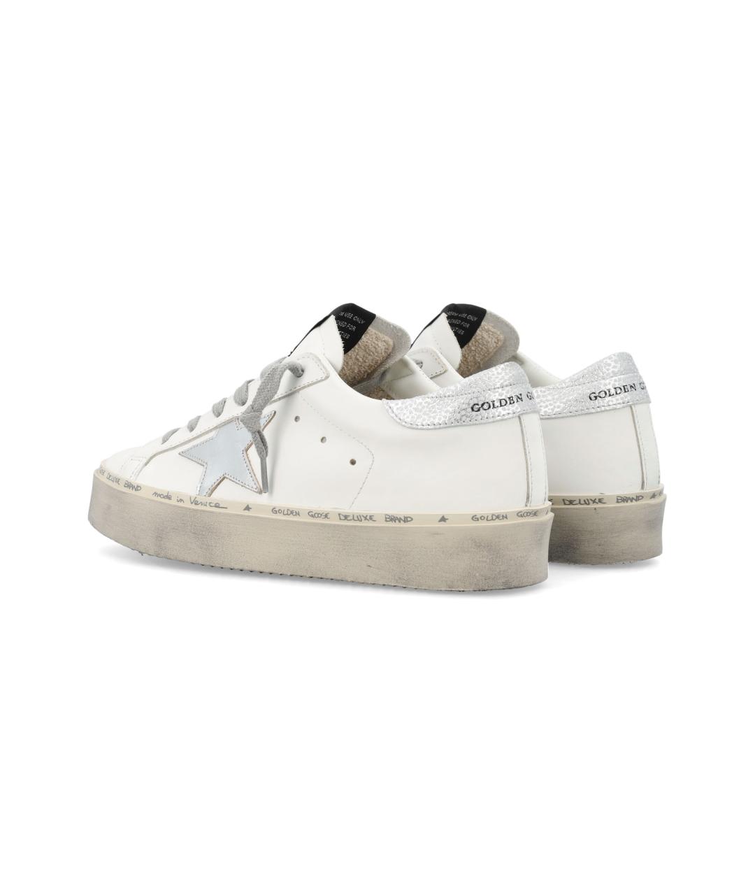 GOLDEN GOOSE DELUXE BRAND Белые кожаные кеды, фото 4
