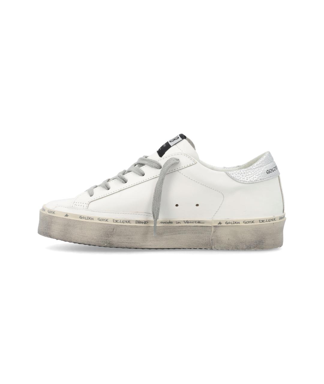 GOLDEN GOOSE DELUXE BRAND Белые кожаные кеды, фото 3