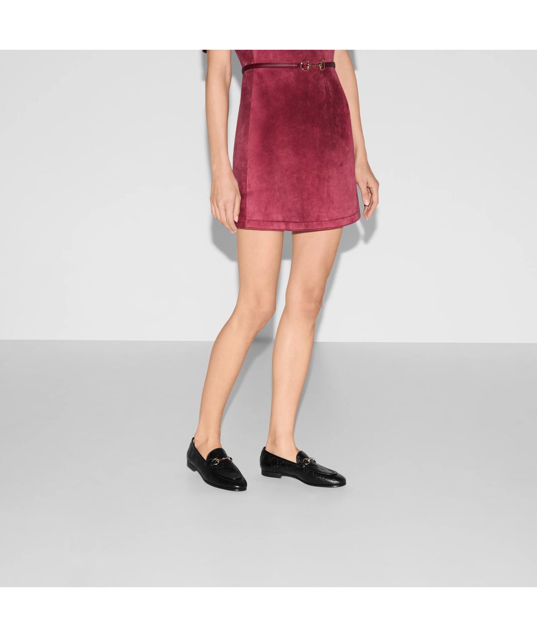 GUCCI Черные кожаные лоферы, фото 5